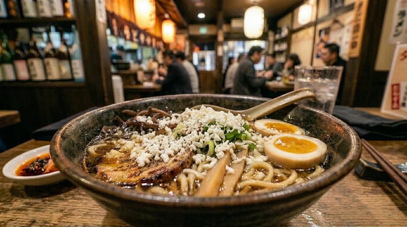 Ramen with Snowing Cheese